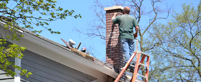 Vinyl and PVC Chimney Flashing Installation in Bellflower, CA